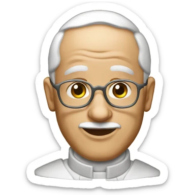 Saint peter the pope  sticker