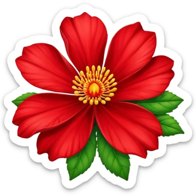 Flor de Lopus  sticker