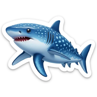 Un tiburon ballena sticker