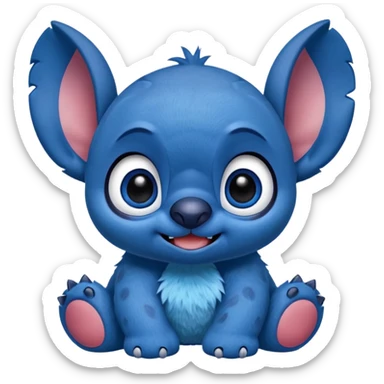 Lilo and stitch make stitch cute sticker