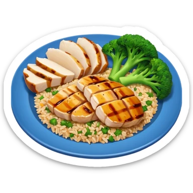 Balance meal sticker
