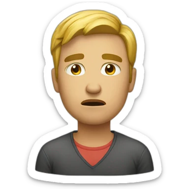 disappointed blogger sticker