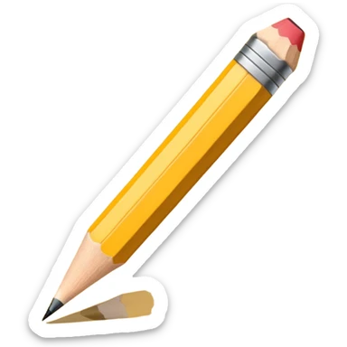 pencil sticker