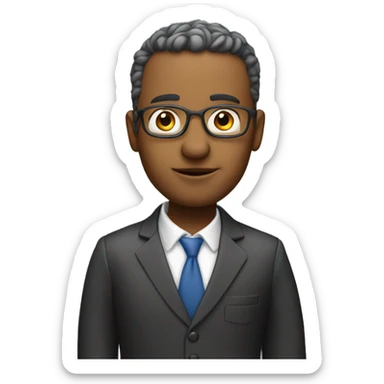 mathematician with whiteboard sticker