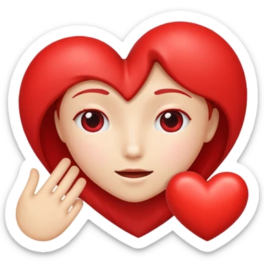 Love - strong affection, "amar" is the verb to love sticker