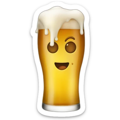 Écureuil qui boit une bière sticker