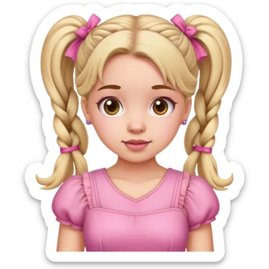 Girly girl sticker