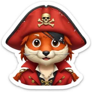 Foxy (from FNaF) sticker