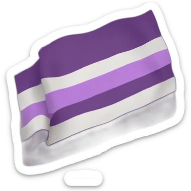 demisexual flag sticker