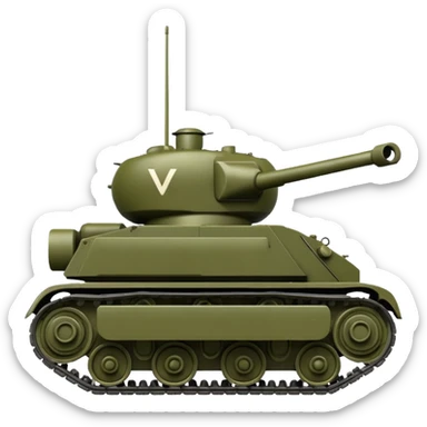 Kv 2 tank emoji sticker