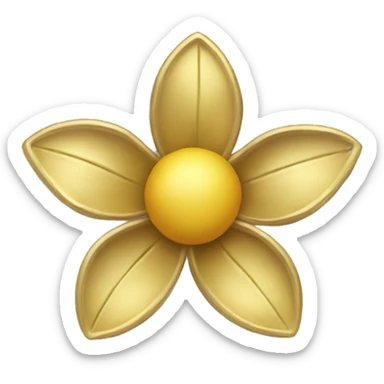 Golden flower like the one from Tangdel sticker