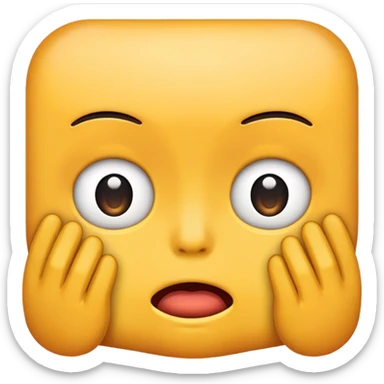 Pleading Face Emoji sticker