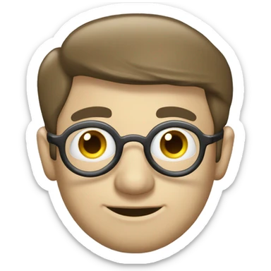 professional computer science memoje for the portfoilio  sticker