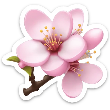 Mini cherry blossom sticker