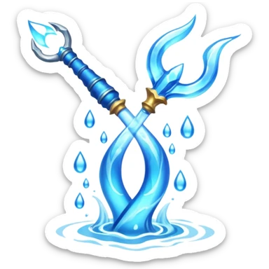 water elemental weapon sticker