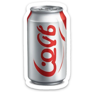Diet Coke can sticker