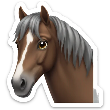 Horse sticker