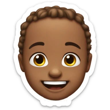 Really really really super happy baby sticker