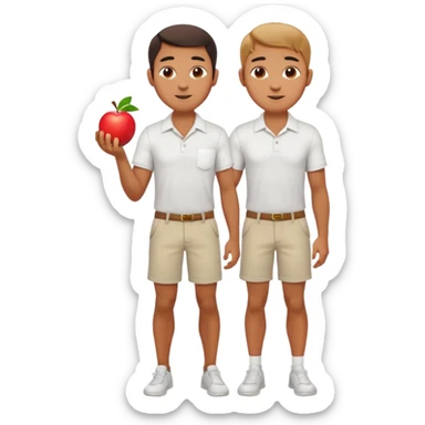 farao in egypt man apple  sticker