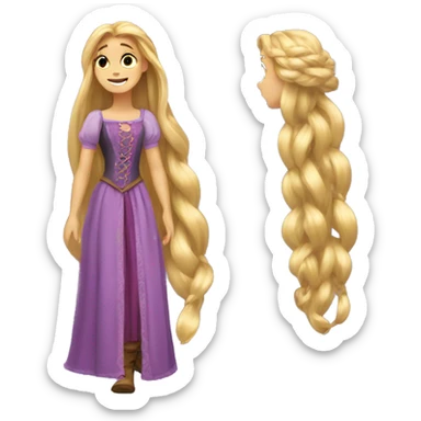 Rapunzel  sticker