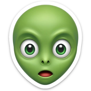 Create emoji for WouNdz fear full like this one👽 sticker
