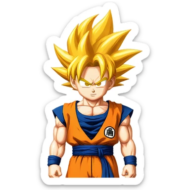 Goku ssj  sticker