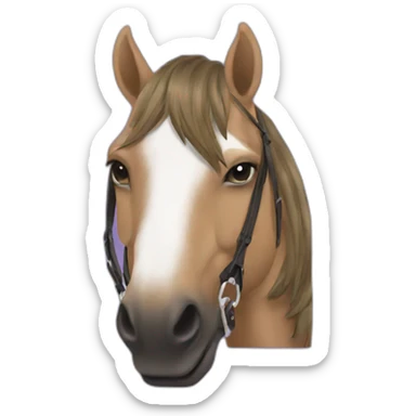equestrian sticker