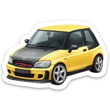 A Small Car Tuning sticker
