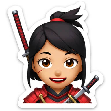 Battle-Ready Samurai sticker