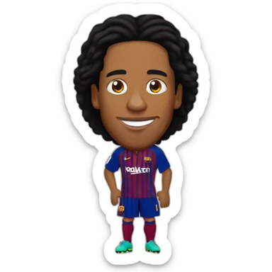 Ronaldinho Barcelone sticker