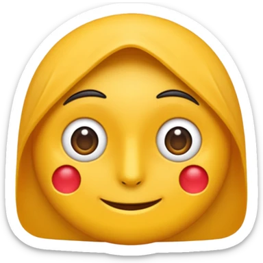 یک ایموجی ساده از میوه انار  sticker