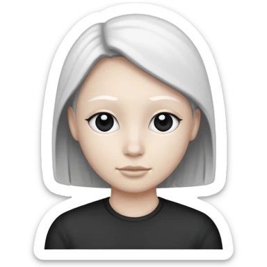 Humanos dnd estilo blanco y negro dibujo sticker