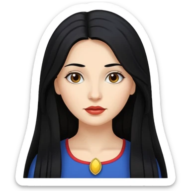 a romanian woman sticker