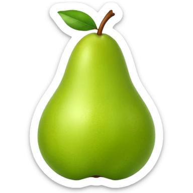 Pear sticker