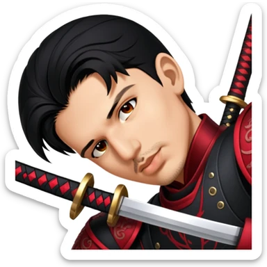 Katana Master sticker