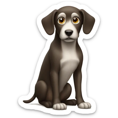 Dog say Soy uno macaco  sticker