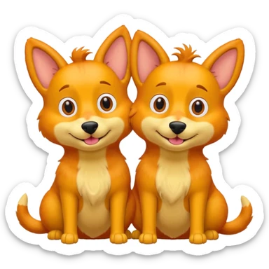 CatDog sticker