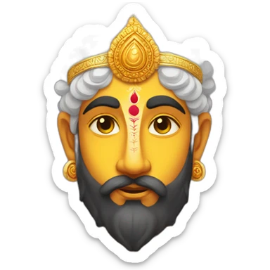 Namaste Jay Shri Ram sticker