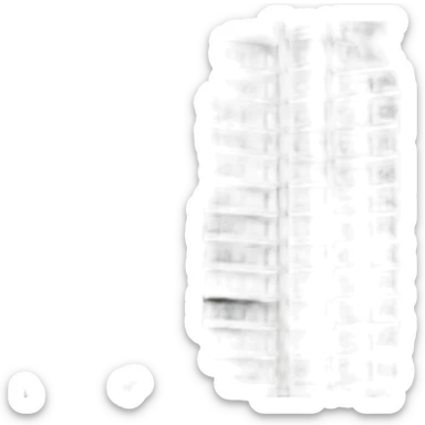 high rise residential building sticker