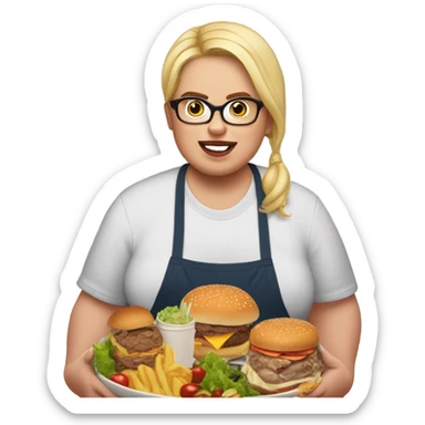 Contestant from 600 lb life with food sticker