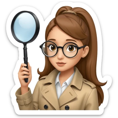 can you create Ariana Grande as an investigator? sticker