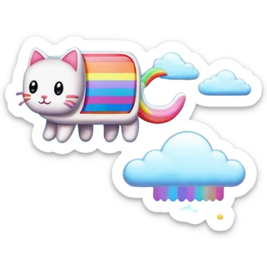 nyan cat sticker