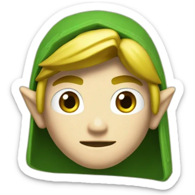Link from legend of zelda sticker