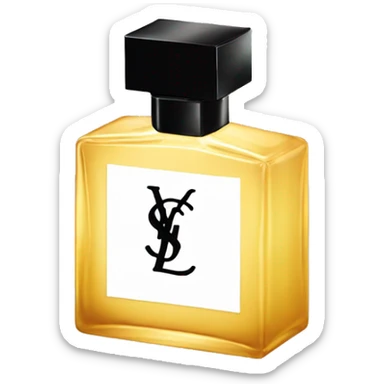 YSL perfume  sticker