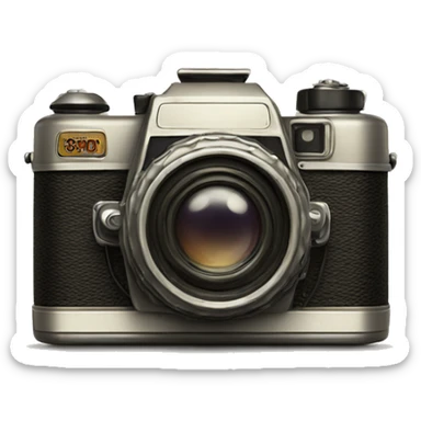 vintage camera  sticker