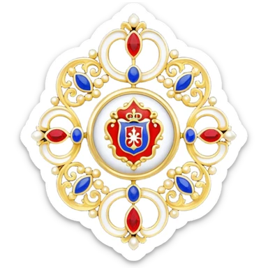 Антиквариат, род Романовых 19 век sticker