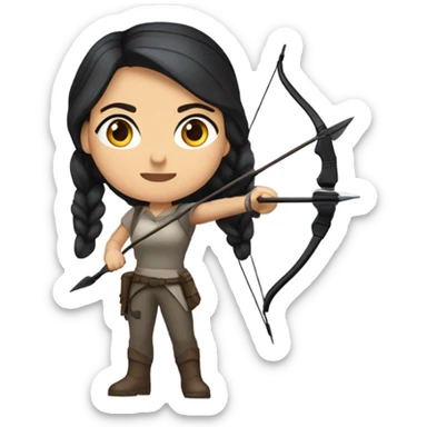 Katniss Everdeen sticker