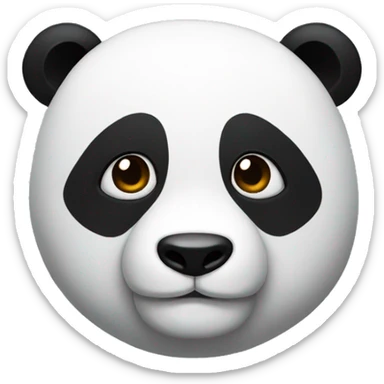 Panda sticker