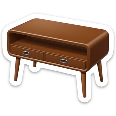 Make a tv table emoji sticker