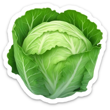 cabbage sticker
